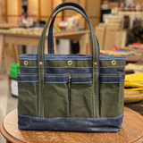 Deluxe Leather Garden Tool Tote