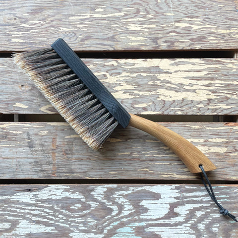 Redecker Hand Brush with oiled Ash/Oak wood handle