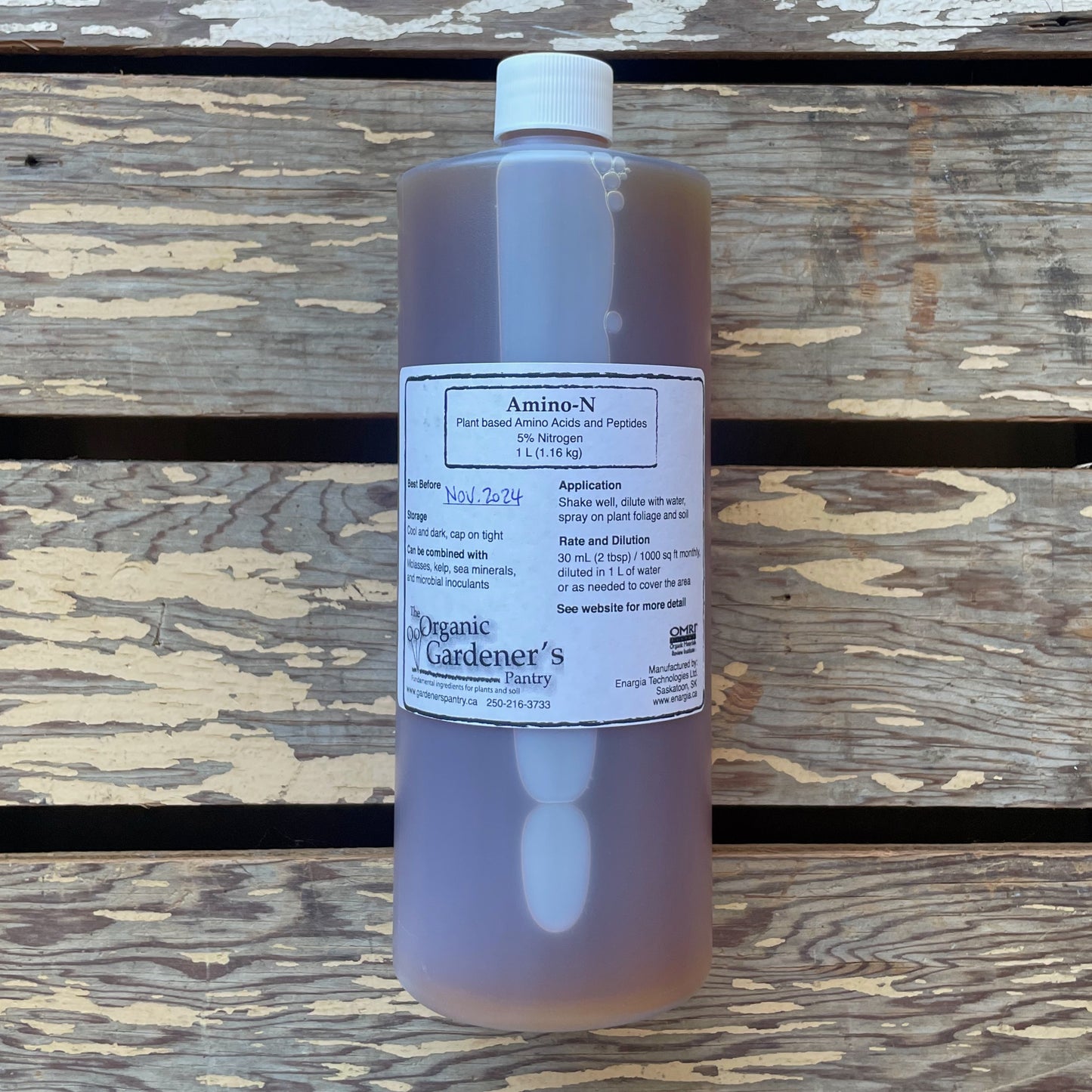 Organic Gardener's Pantry Amino-N Fertilizer 1 L