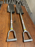 King of Spades D-Handle Spade, Flat Tip & Diamond Tip