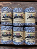 Nutscene Candy Twist Twine Grey/White