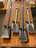 King of Spades Long Handle Spade, Flat tip & Diamond Tip with King of Spades D-Handle Spades