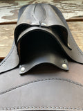 Deluxe Leather Garden Tool Belt 1.0 view inside of pouch