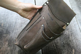 Leather Belt Bucket Holster, Tool Belt