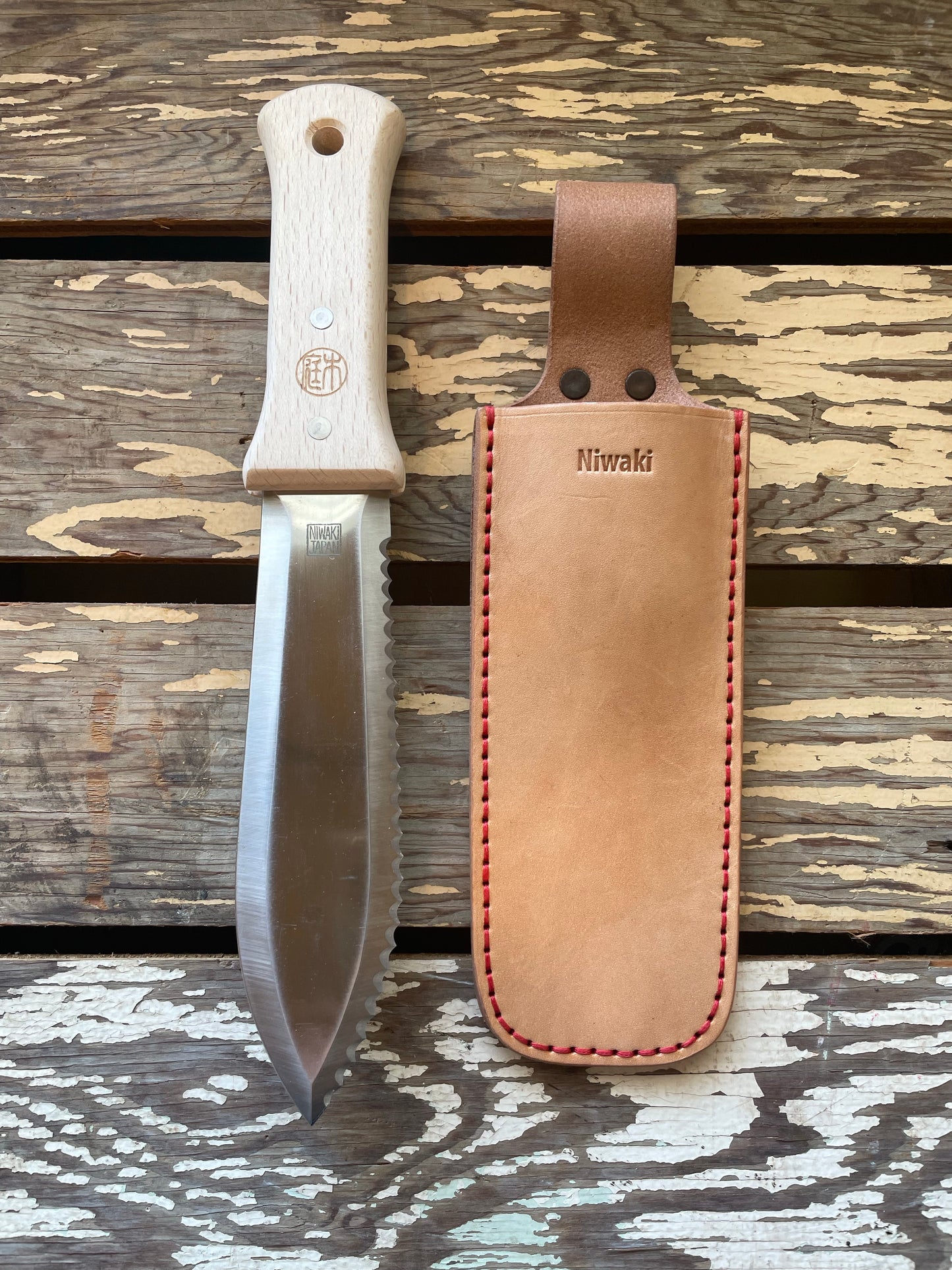 Niwaki Serrated Hori Hori