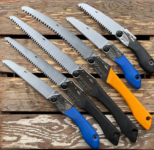 Collection of Japanese Silky and ARS saws available in Victoria and Vancouver
