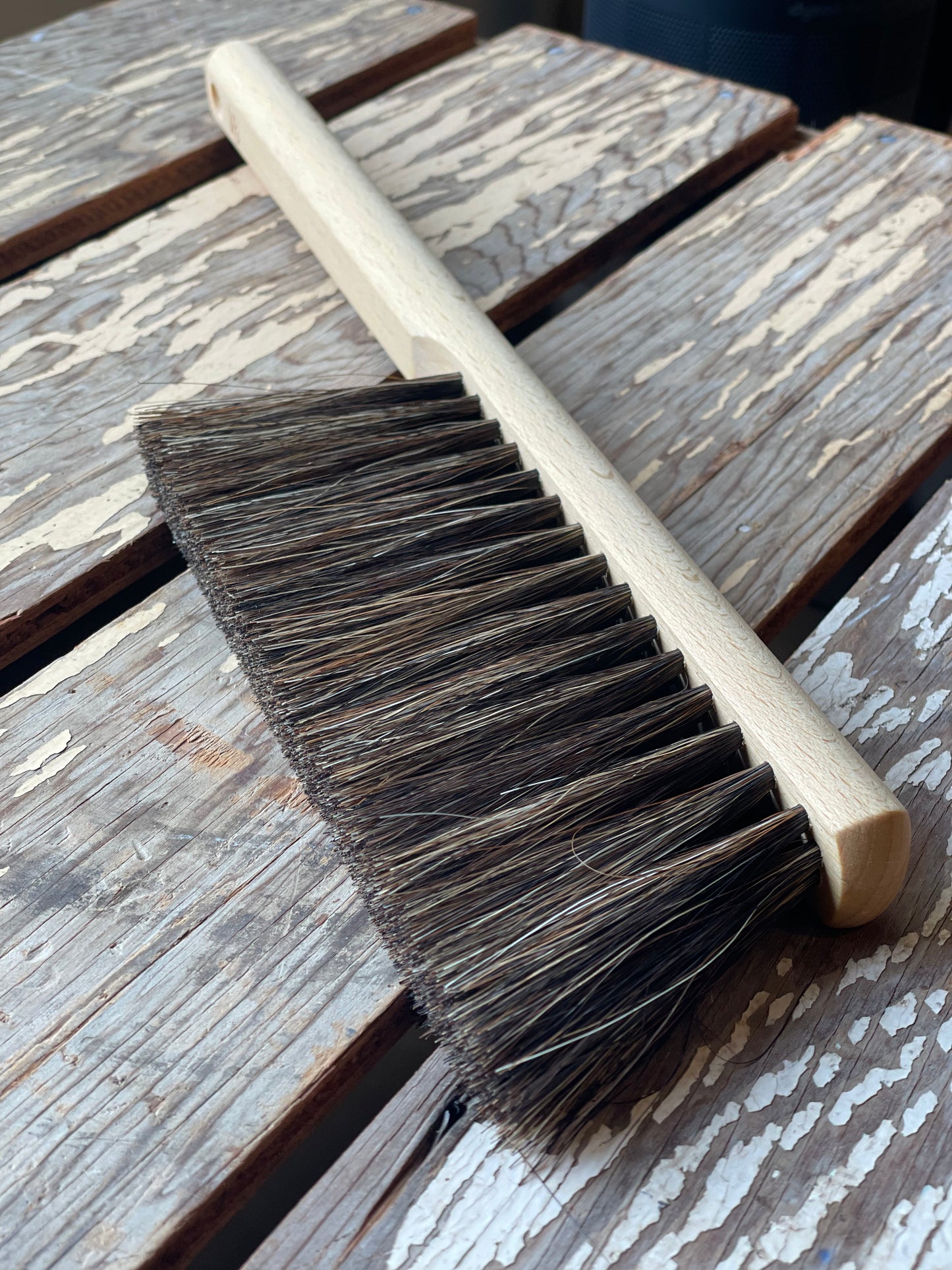 Redecker Hand Brush view of Bristles