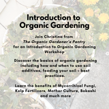 Introduction to Organic Gardening Workshop