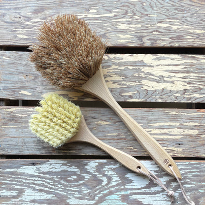 Redecker Garden Cushion Brush and Garden Furniture Brush