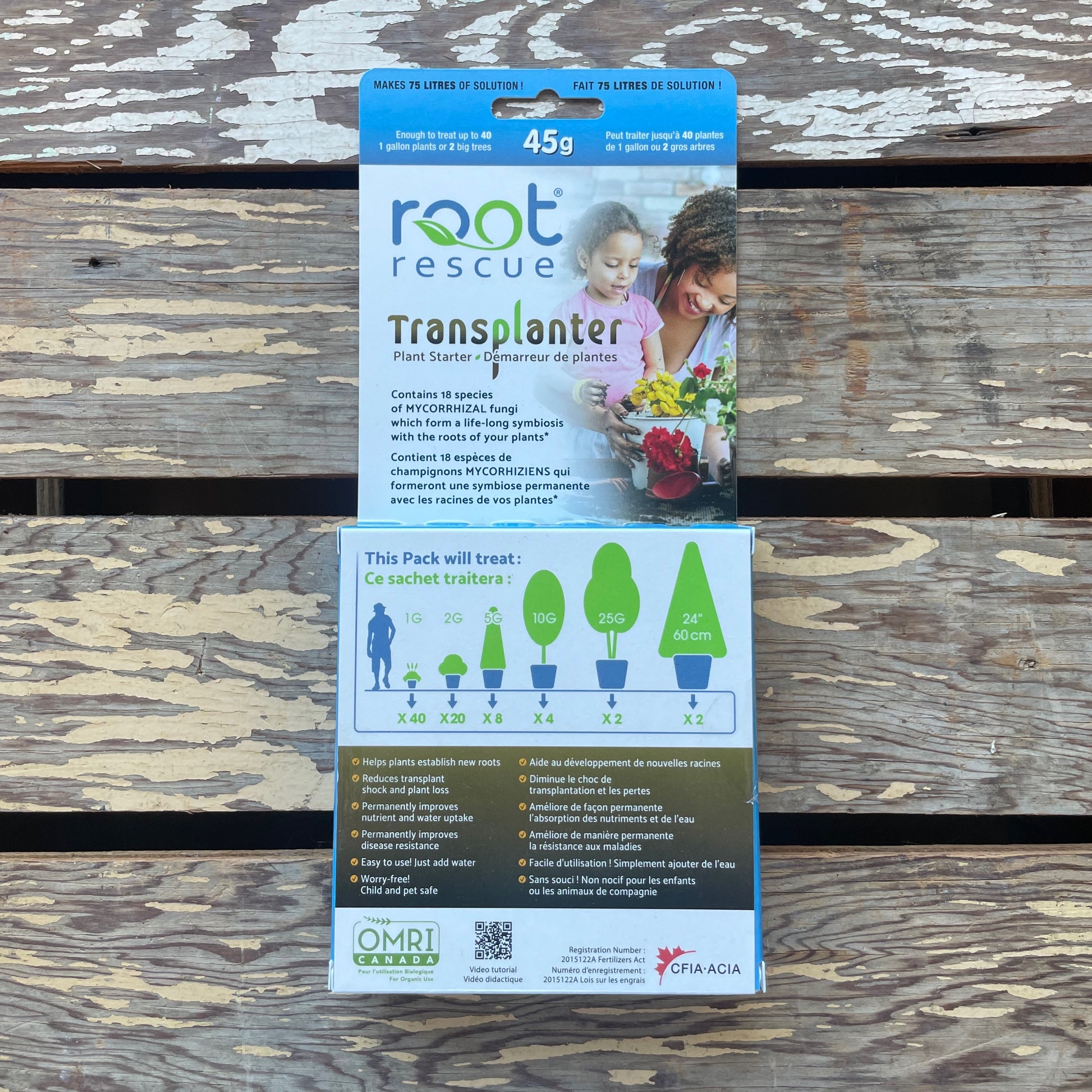 Mycorrhizal Fungi Root Rescue 45g