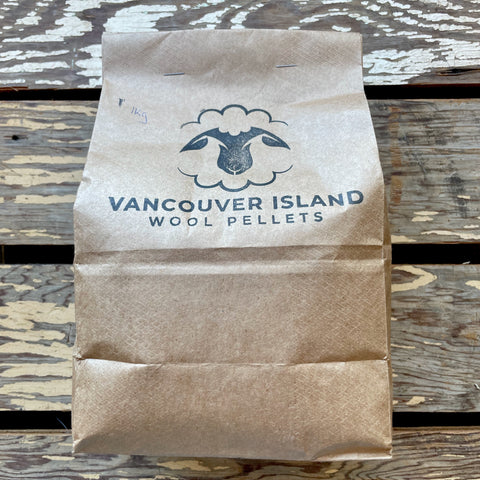 Vancouver Island Wool Pellets Fertilizer