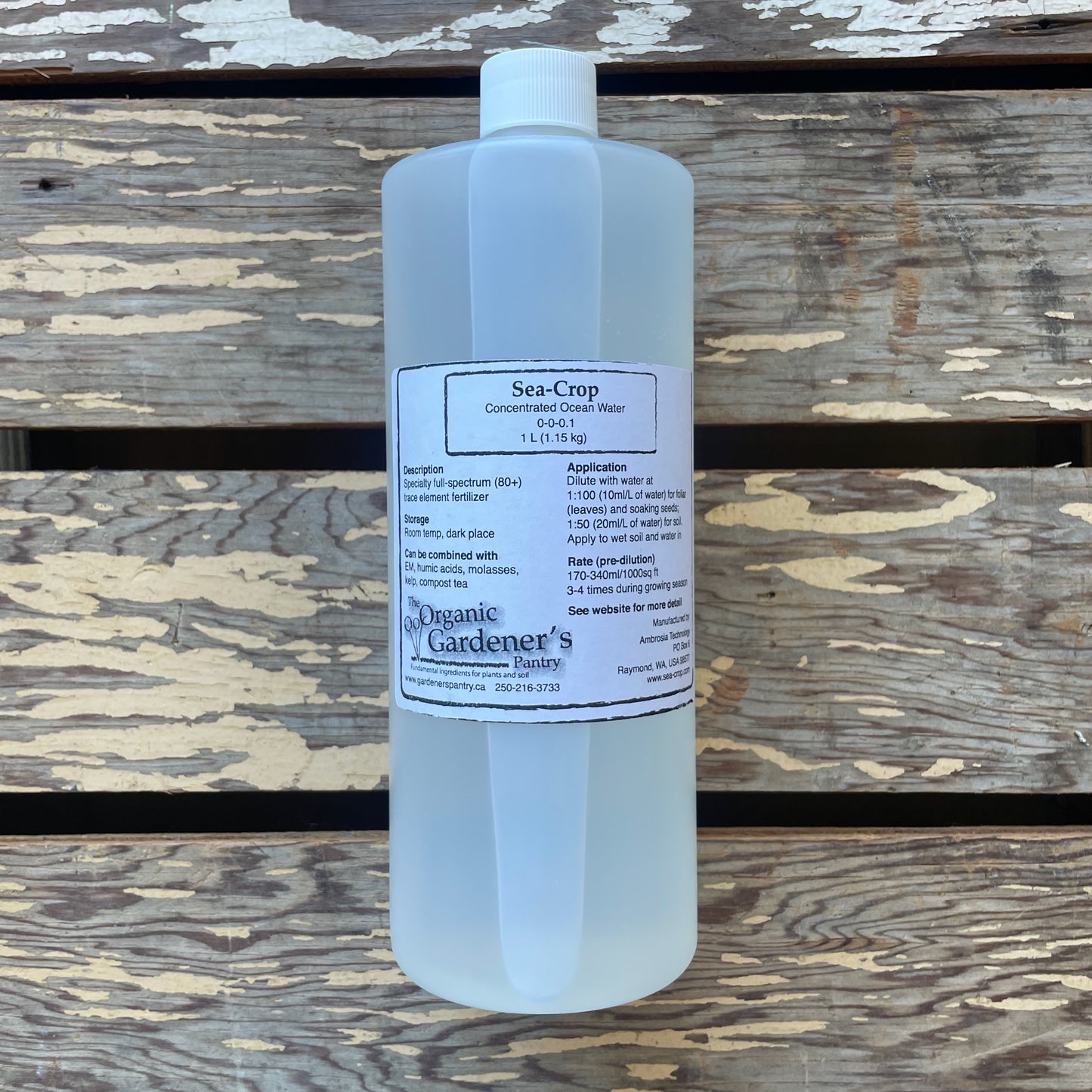 Sea Crop Ocean Water Fertilizer