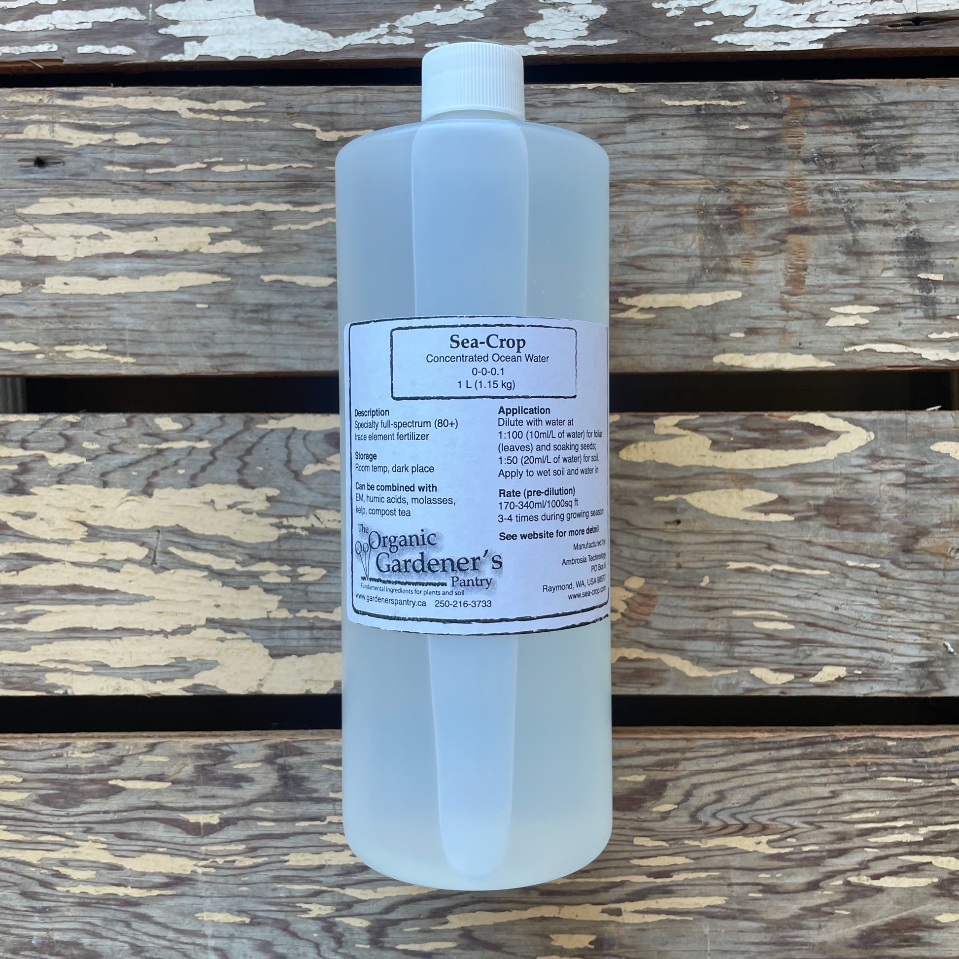 Sea Crop Ocean Water Fertilizer