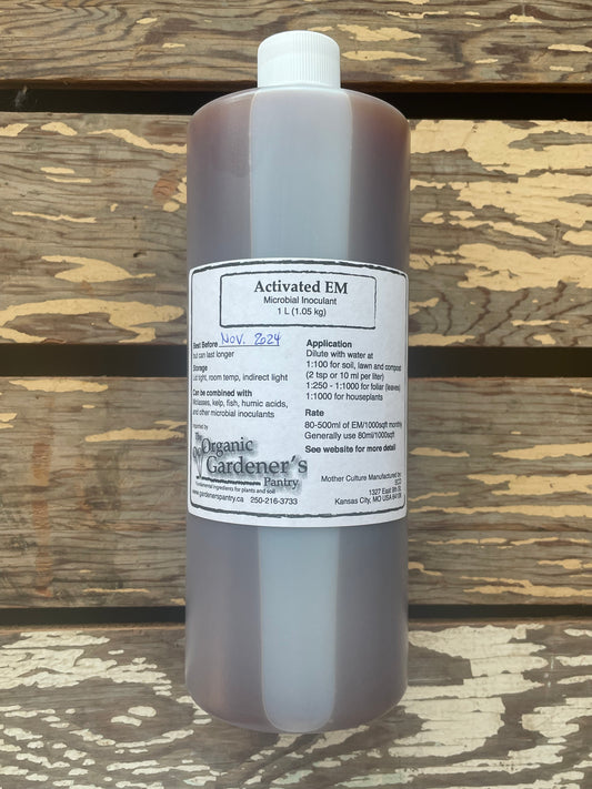 Organic Gardener's Pantry Activated EM 1 L