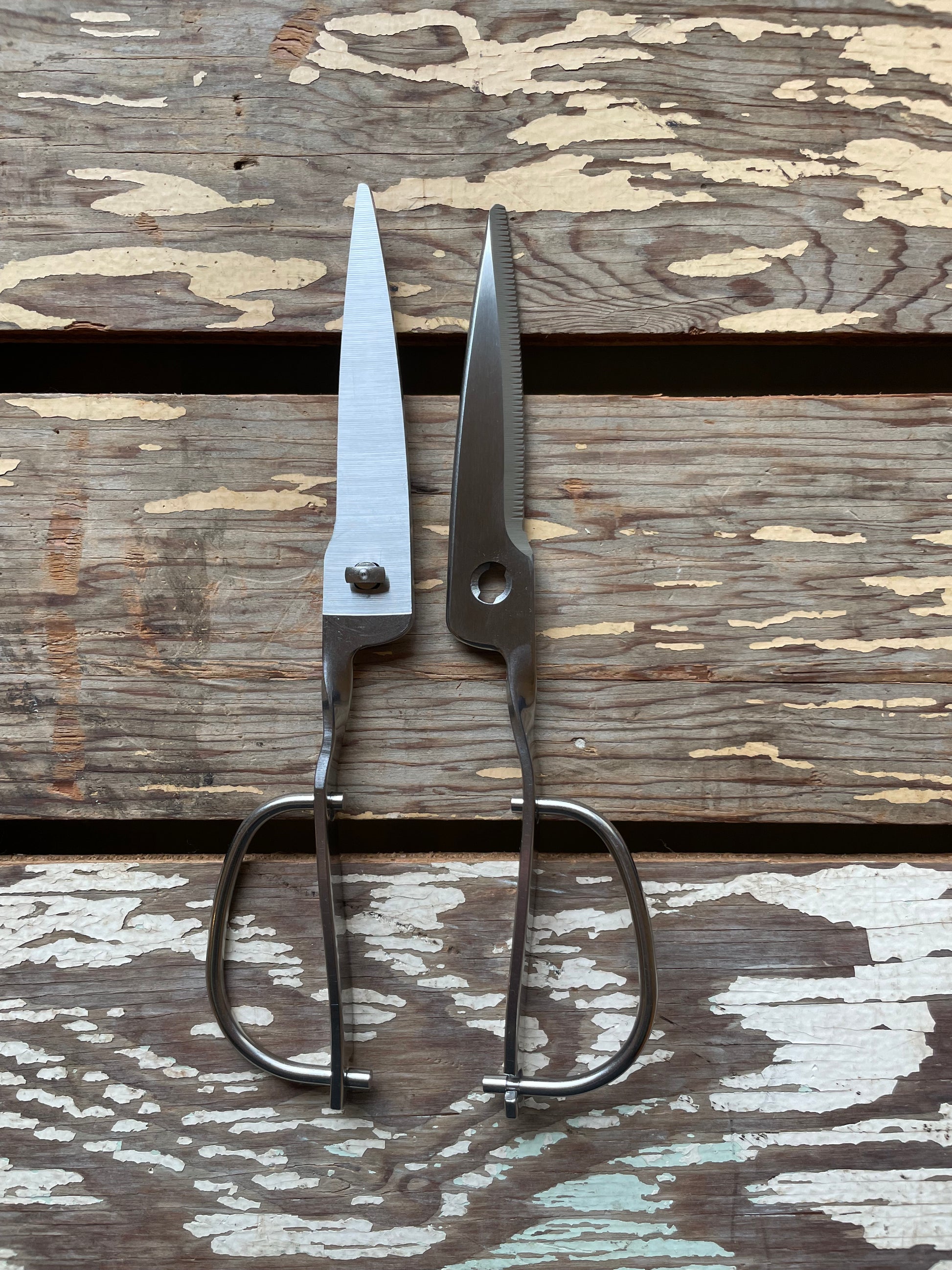 Niwaki Deluxe Kitchen Scissors separated
