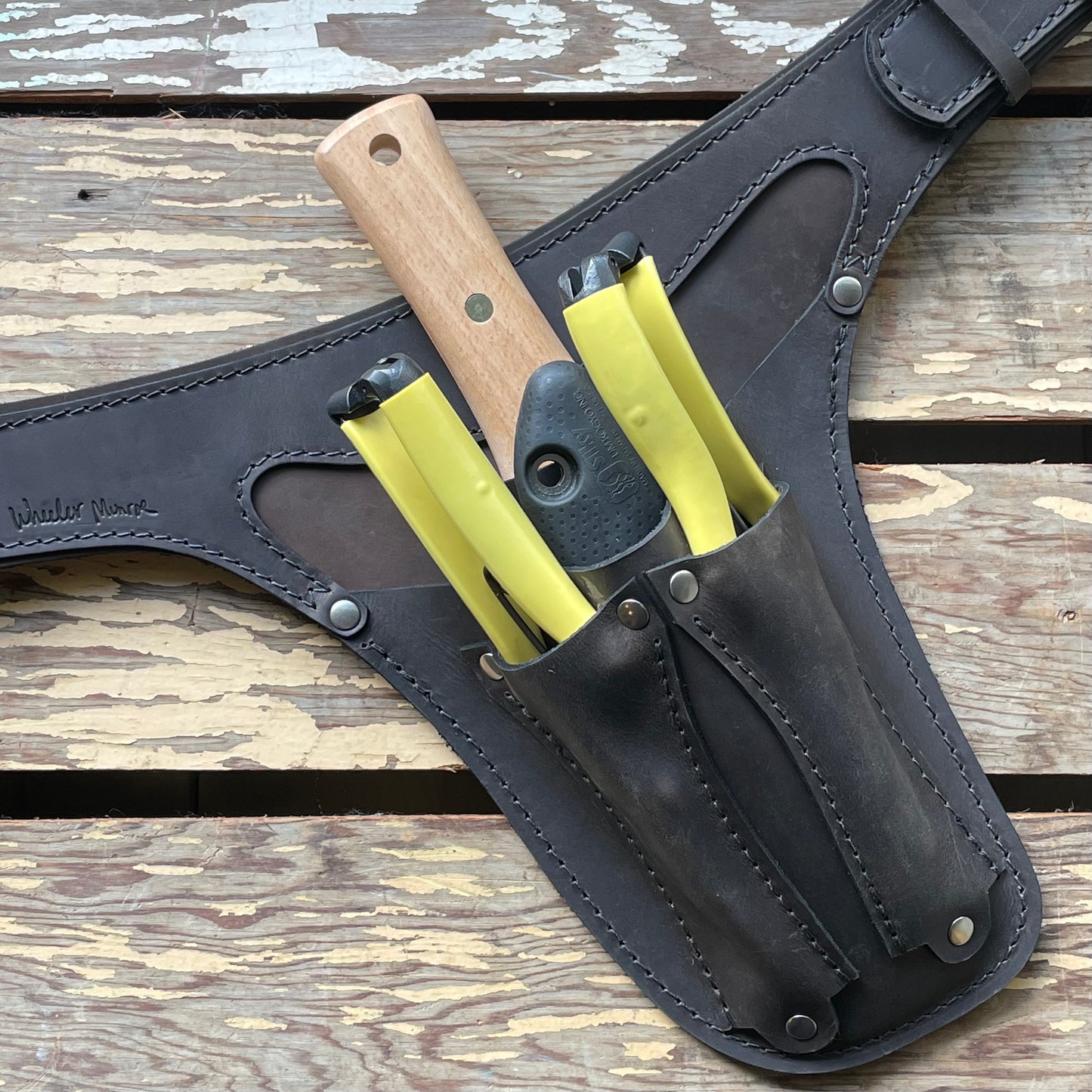 Deluxe Leather Garden Tool Belt 1.0