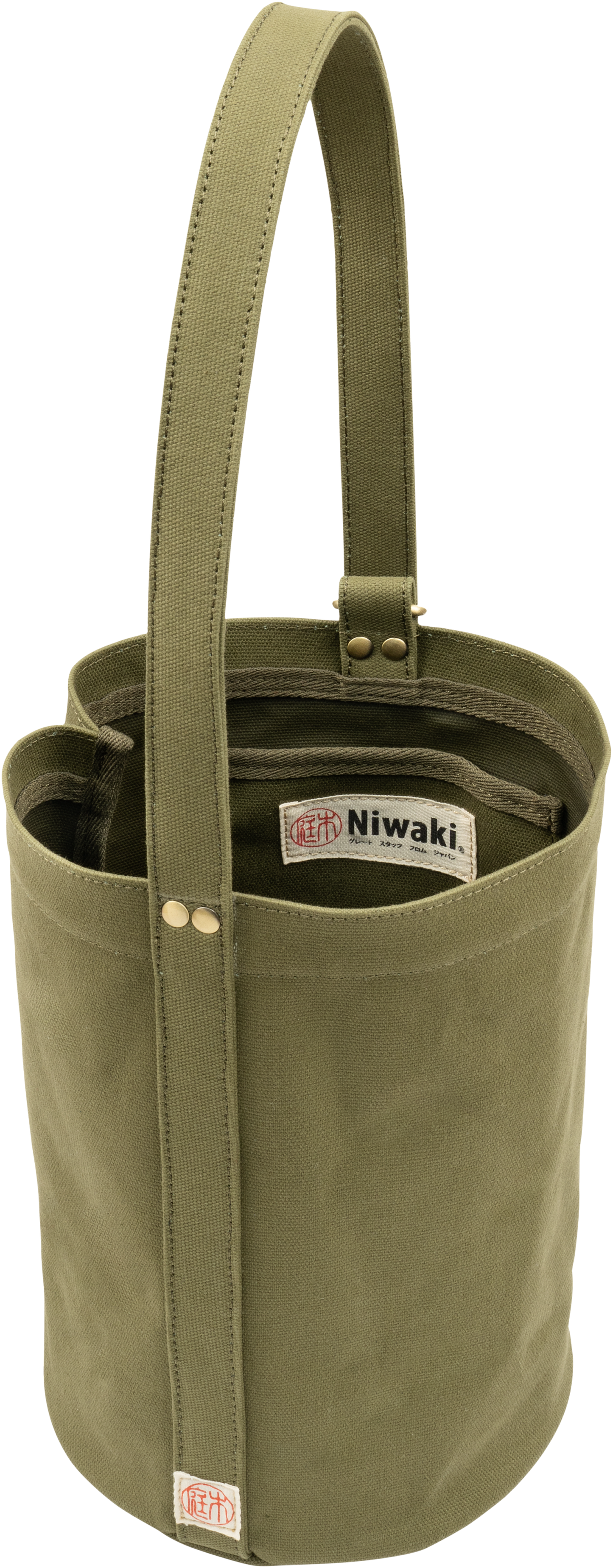 Niwaki Mini Kantan Bag in Green colour