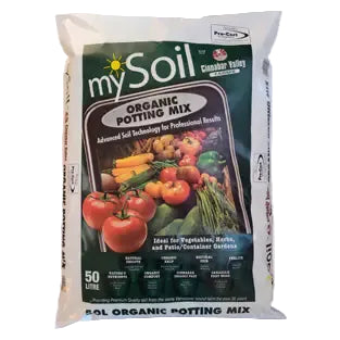 mySoil Organic Potting Mix PRO Soil Blend 50L