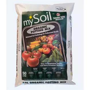 mySoil Organic Potting Mix PRO Soil Blend 50L