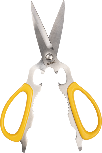Niwaki Mainichi Kitchen Scissors Opened