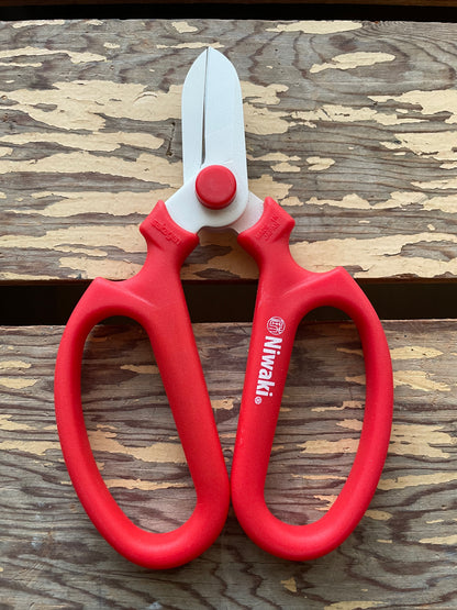 Niwaki Sakagen Scissors Red Left-Handed 170mm