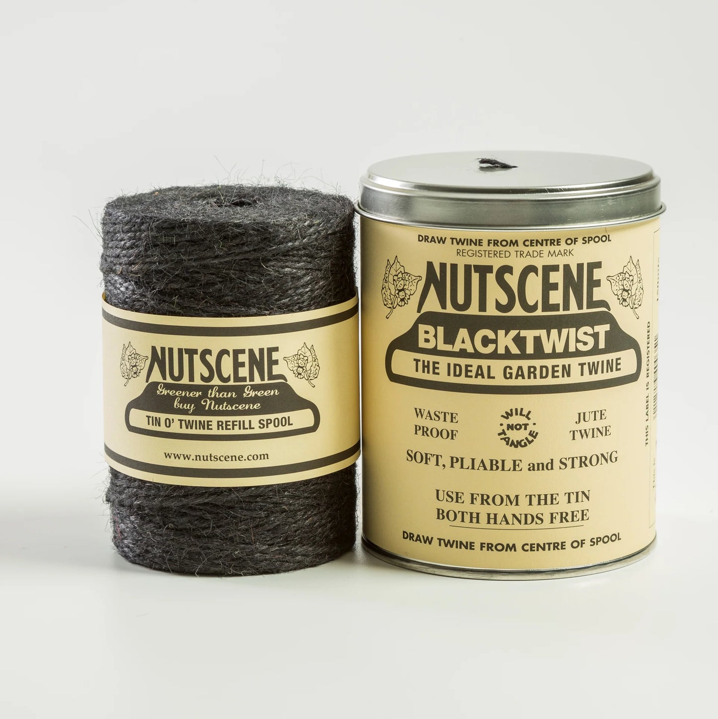 Nutscene Black Tin O' Twine