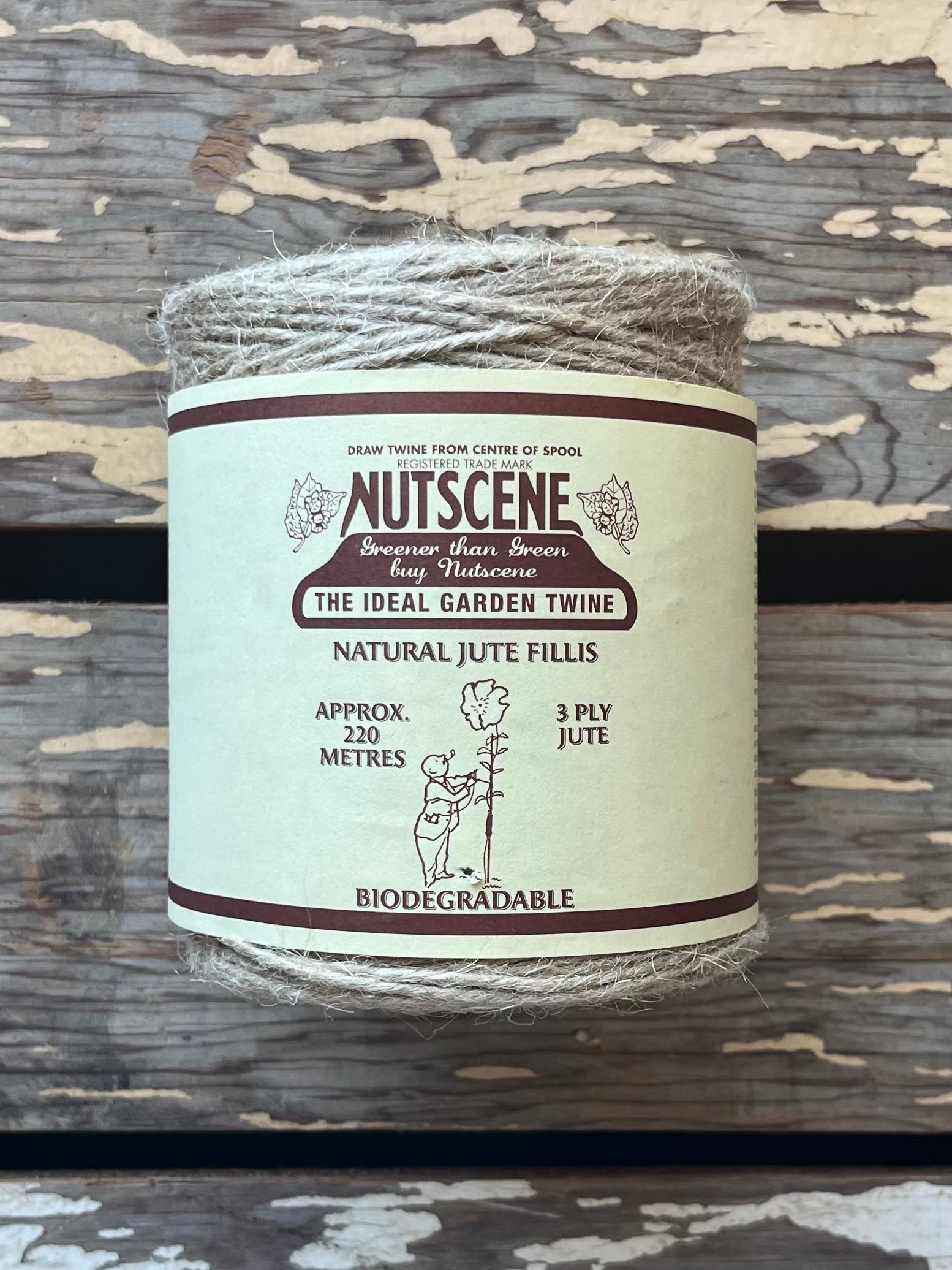 Nutscene Jute Twine Natural 220m
