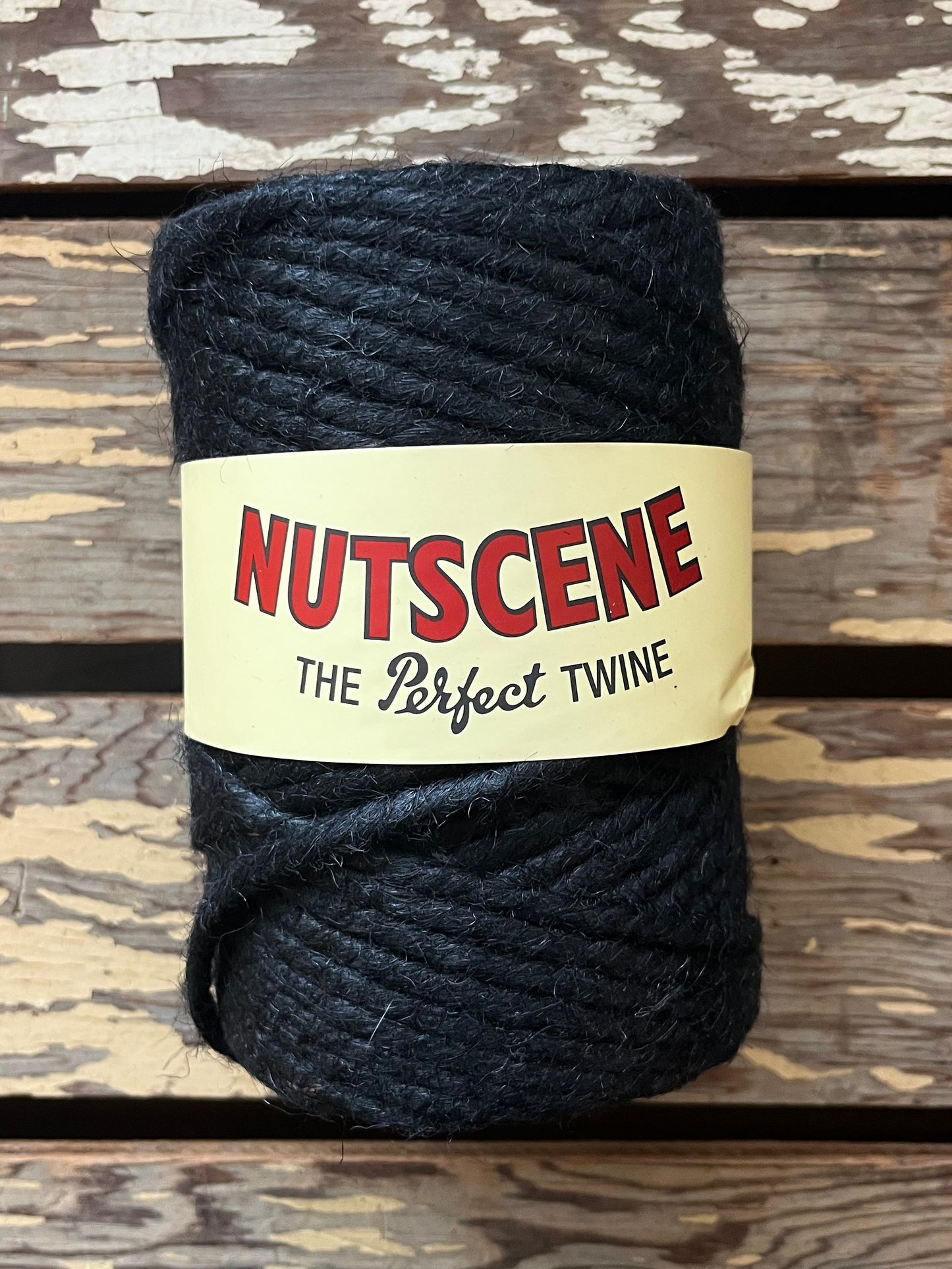 Nutscene Thick Chunky Twine in Black colour