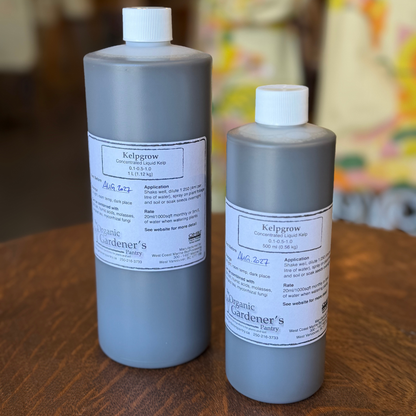 Organic Gardener's Pantry Kelpgrow Liquid Kelp Fertilizer in 500ml and 1L sizes