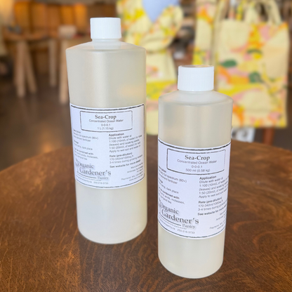 Organic Gardener's Pantry Sea-Crop Fertilizer in 500ml and 1L sizes