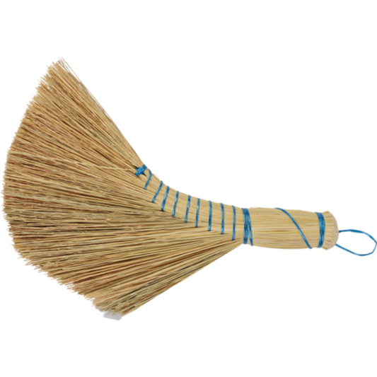 Redecker Rice Straw Hand Broom