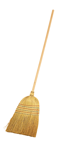 Redecker Rice Straw Fibre Broom