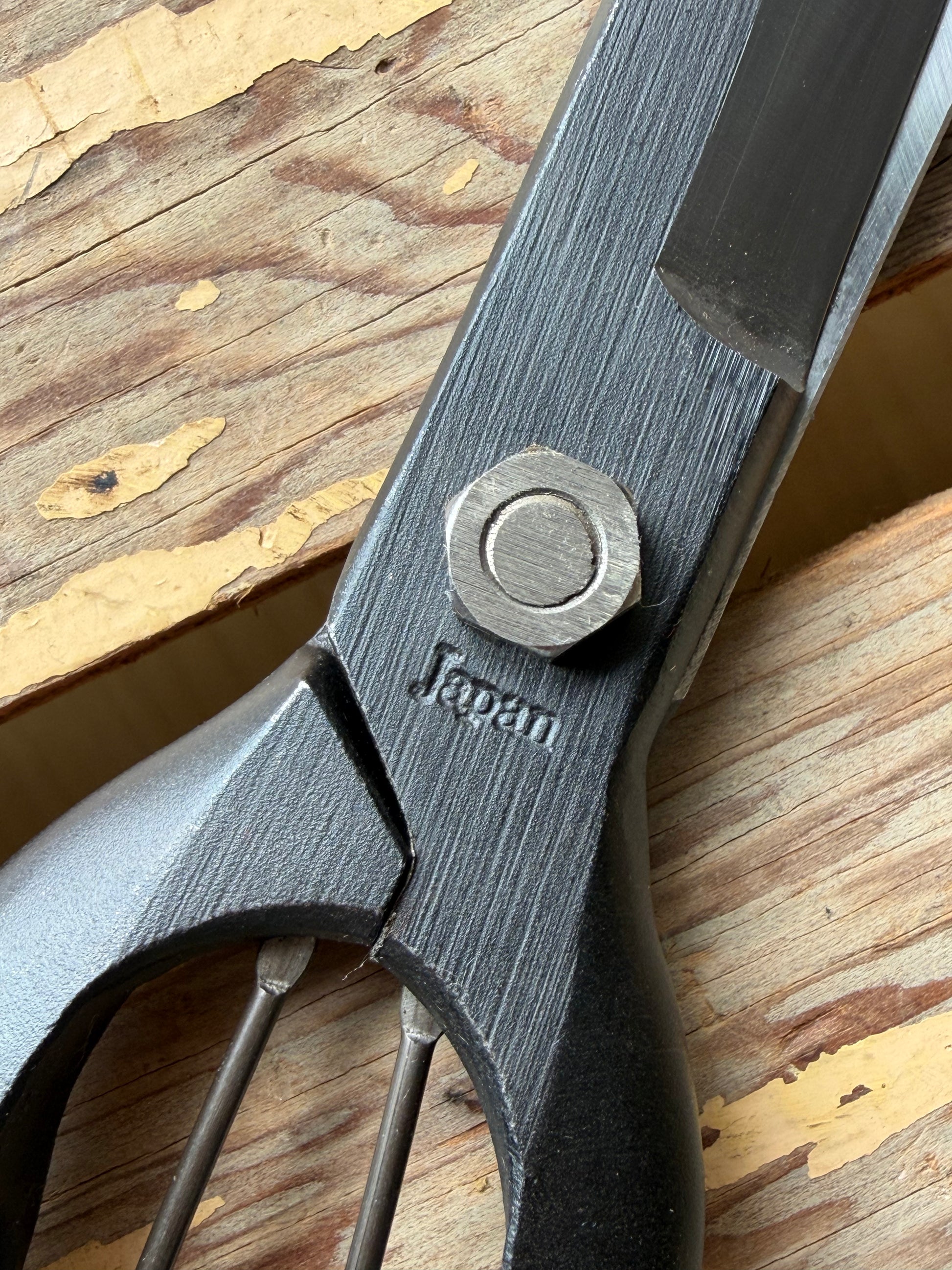 Close-up of Niwaki Sentei Topiary Clippers