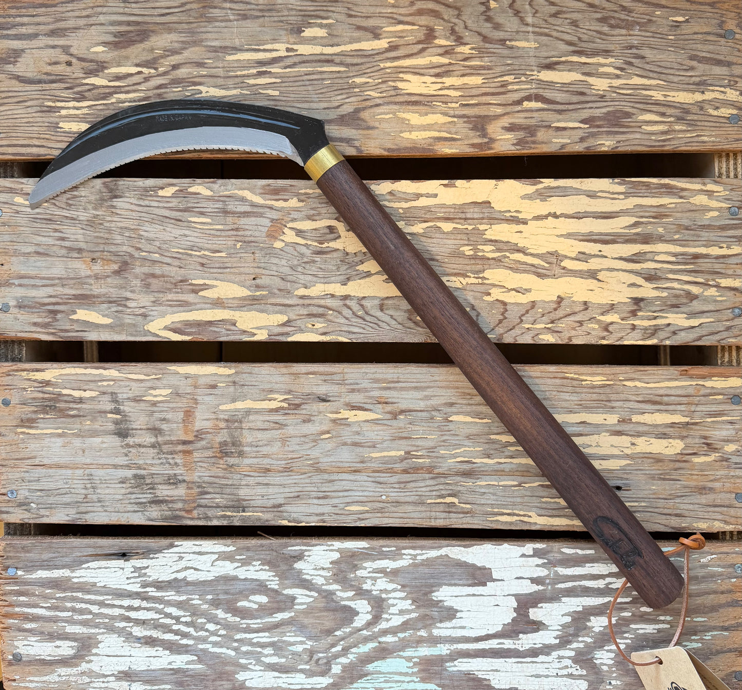Takemoto Serrated Sickle