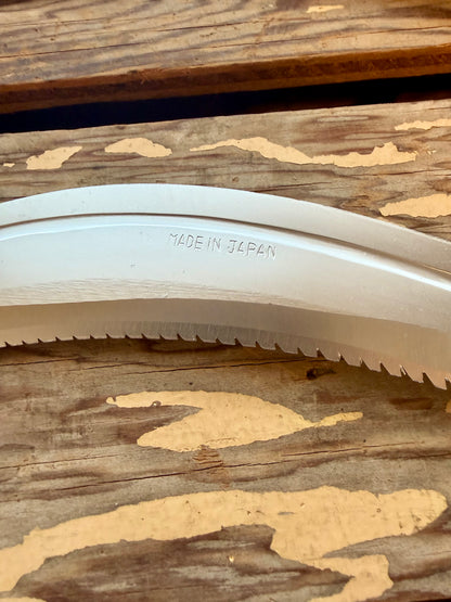 Takemoto Serrated Saw Sickle close-up