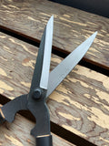 Niwaki Steel Mini Shears with Vinyl Grip Handles, Open Blades