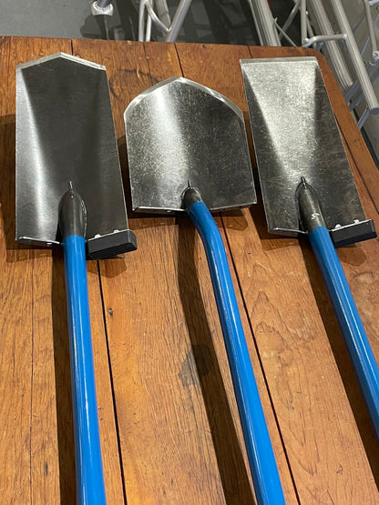 King of Spades Long Handle Spade, Flat tip & Diamond Tip with King of Spades Shovel