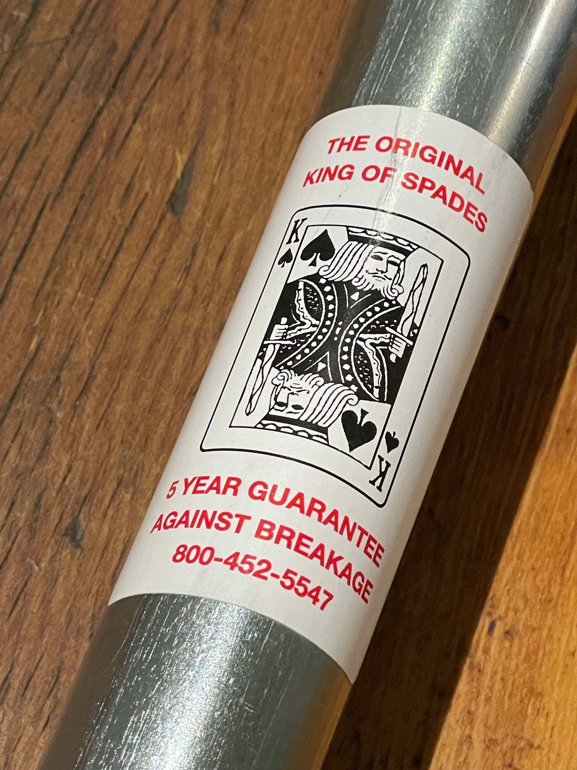 King of Spades Digging Fork Label