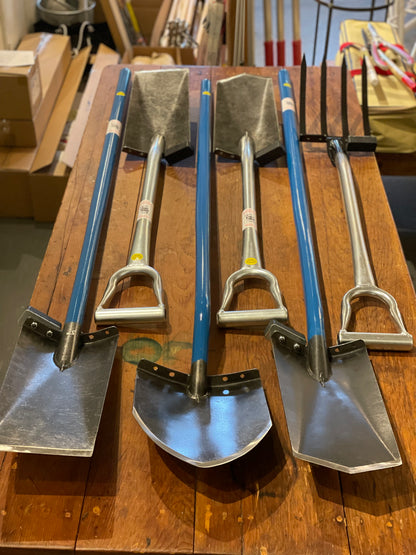 King of Spades Shovel, Long Handle Spades, D-Handle Spades and Digging Fork Lineup