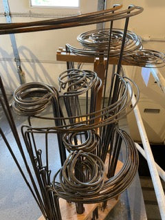 Handmade Iron Flop Bar Plant Supports 