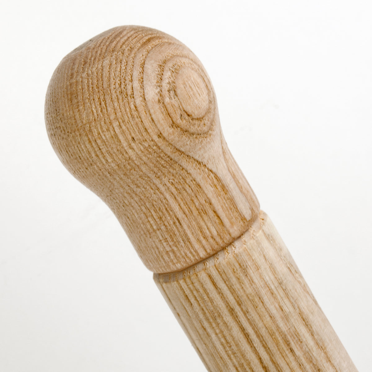 Sneeboer Garden Rake 14 tines, close-up of handle