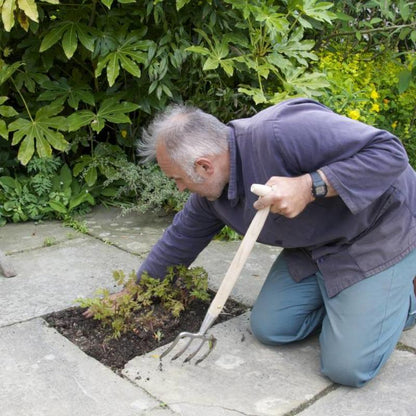 Sneeboer Great Dixter Short Fork being used by Fergus Garrett