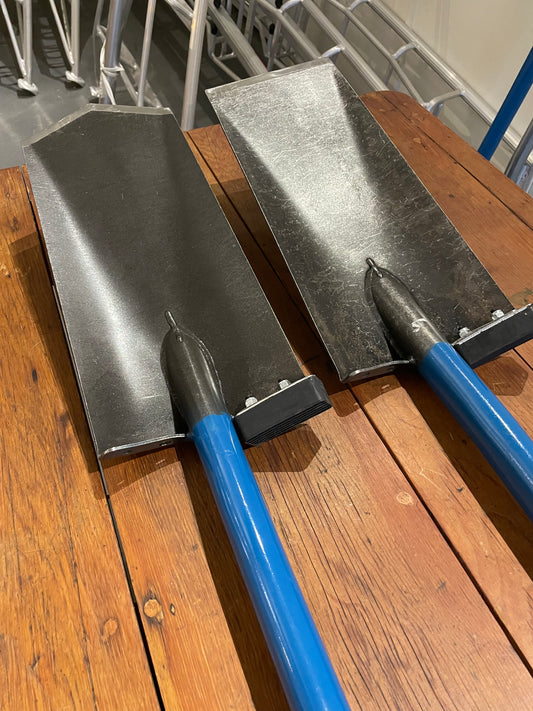 King of Spades Long Handle Spade, Flat tip & Diamond Tip