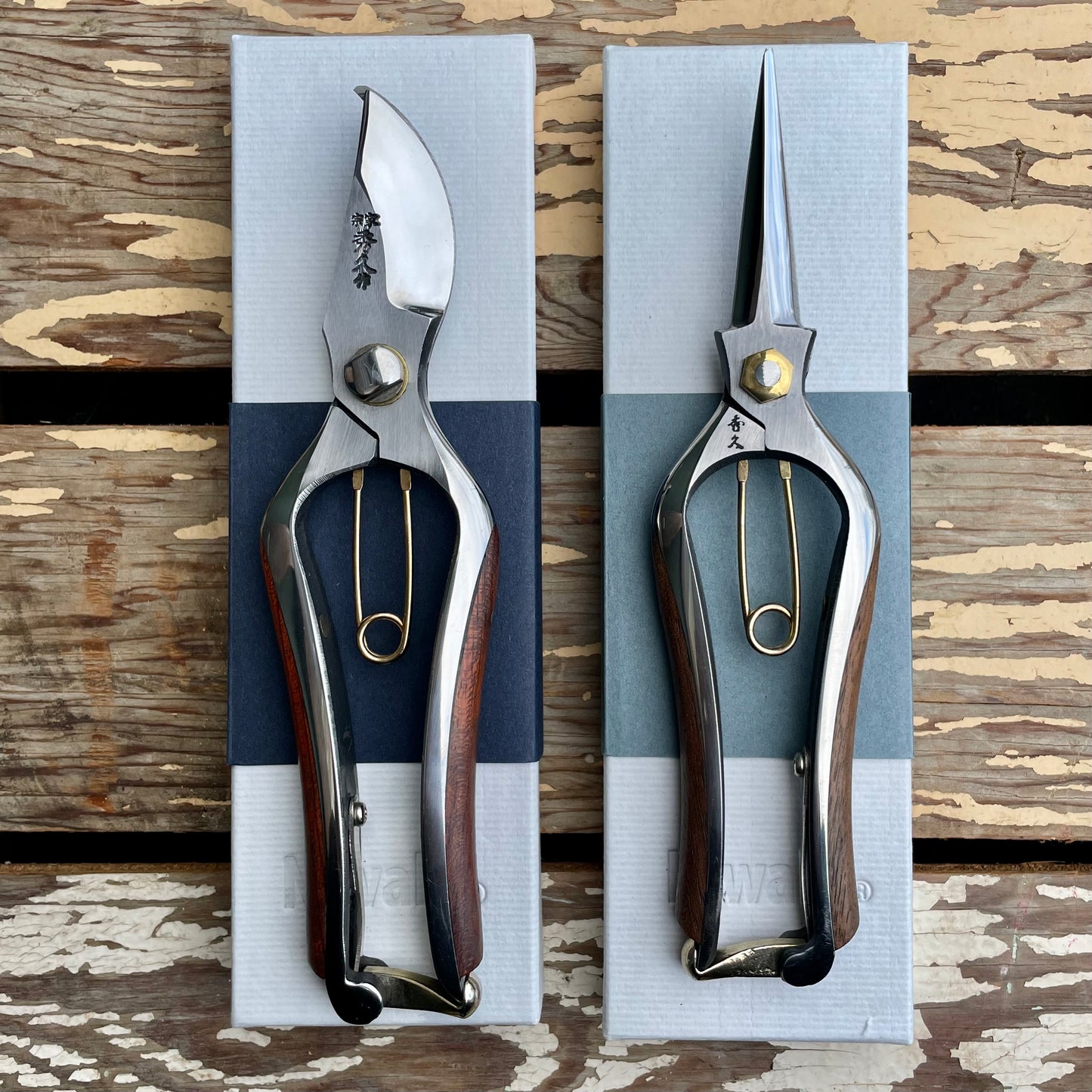 Japanese Carbon Steel Kurumi Secateurs & Kurumi Snips