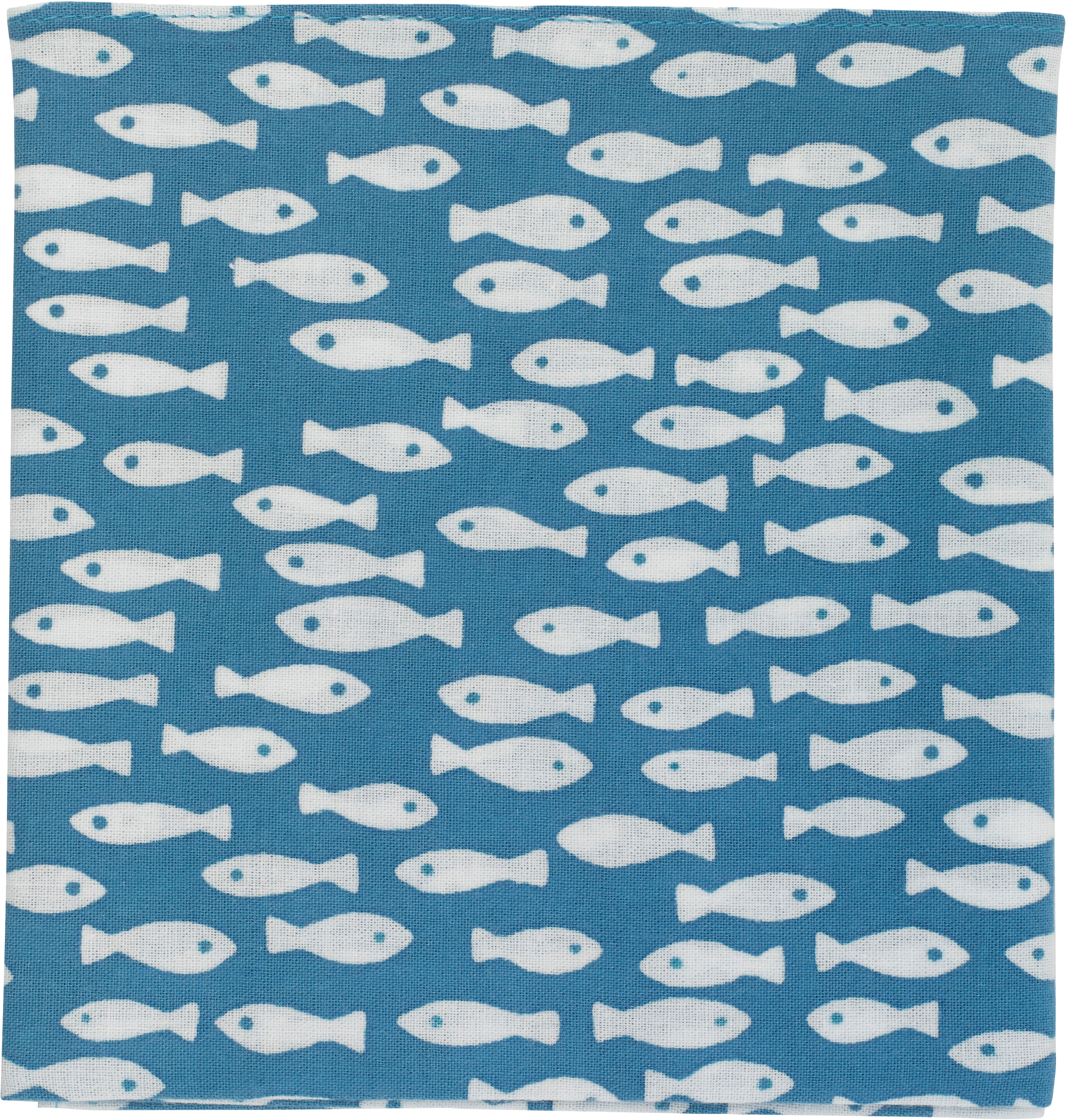 Niwaki Cotton Hanky with Fishes pattern