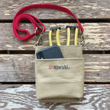 Niwaki Garden Pouch holding GR Pro Secateurs & Phone