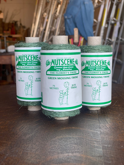 Nutscene Mossing Twine in Green colour