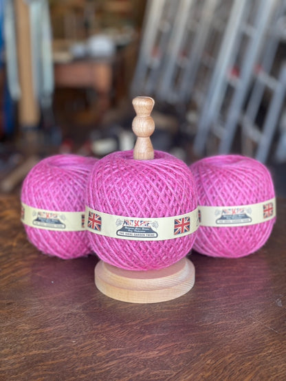 Nutscene Pink Ball of Twine and Cutter Stand