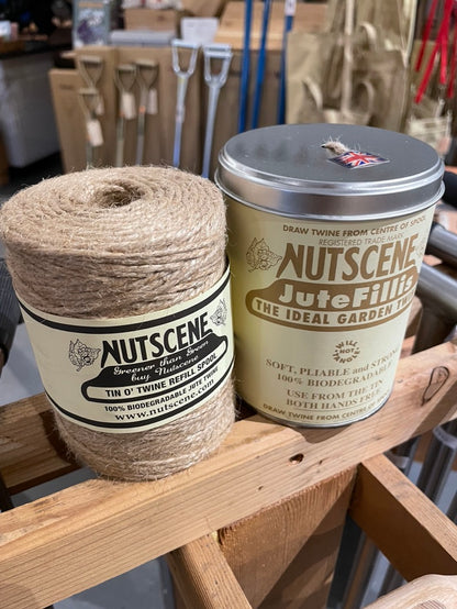 Tin O' Twine Natural with Refill Spool