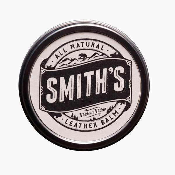 Smith’s leather conditioning balm made from all natural ingredients